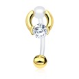 CZ S316L Intimate Piercing INTP-11